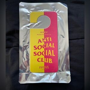 Anti Social Social Club x retaW Door Tag Air Freshener (Allen)